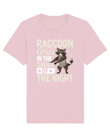 Raccoon Grace In The Dance Of The Night Cotton Pink