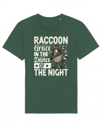 Raccoon Grace In The Dance Of The Night Bottle Green