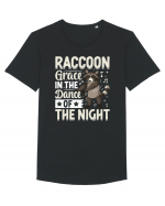 Raccoon Grace In The Dance Of The Night Tricou mânecă scurtă guler larg Bărbat Skater