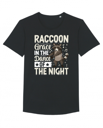 Raccoon Grace In The Dance Of The Night Black