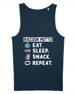 Raccoon motto, Eat Sleep Snack Repeat Maiou Bărbat Runs