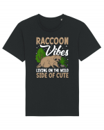 Raccoon vibes living on the wild side of cute Tricou mânecă scurtă Unisex Rocker