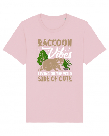 Raccoon vibes living on the wild side of cute Cotton Pink