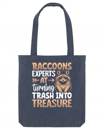 Raccoons experts at turning trash into treasure Midnight Blue