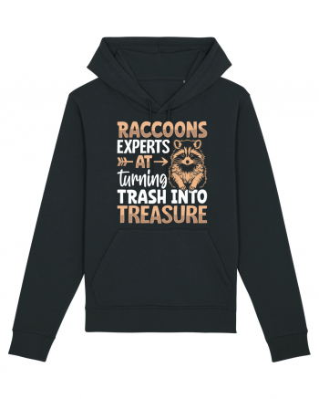 Raccoons experts at turning trash into treasure Black