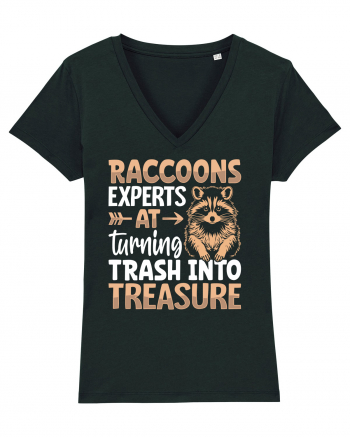 Raccoons experts at turning trash into treasure Black