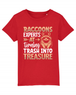 Raccoons experts at turning trash into treasure Tricou mânecă scurtă  Copii Mini Creator