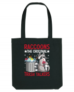 Raccoons, the original trash talkers Sacoșă textilă