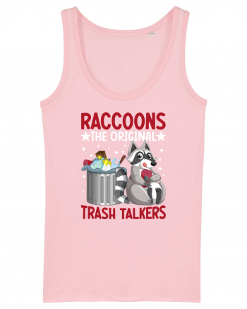 Raccoons, the original trash talkers Cotton Pink