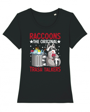 Raccoons, the original trash talkers Black