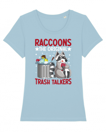 Raccoons, the original trash talkers Sky Blue