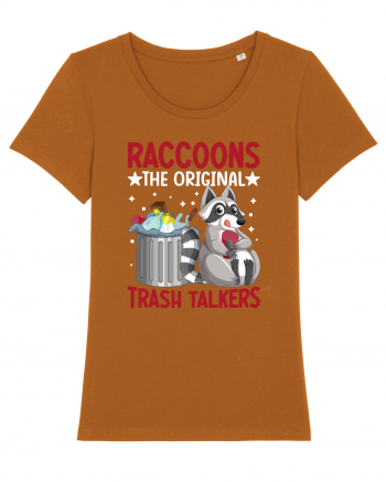 Raccoons, the original trash talkers Roasted Orange