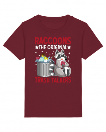 Raccoons, the original trash talkers Burgundy