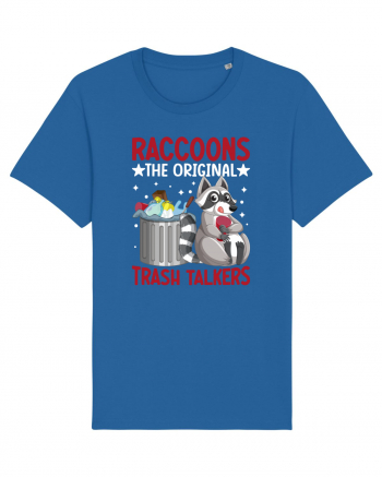 Raccoons, the original trash talkers Royal Blue