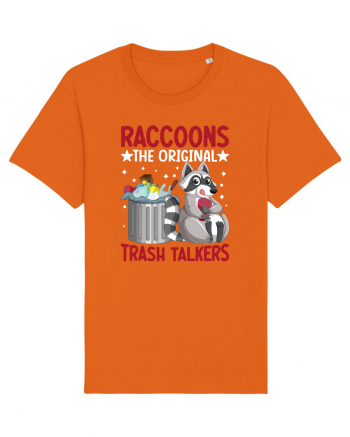 Raccoons, the original trash talkers Bright Orange