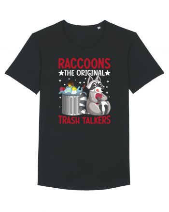 Raccoons, the original trash talkers Black