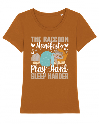 The raccoon manifesto, Play hard, Sleep harder Roasted Orange