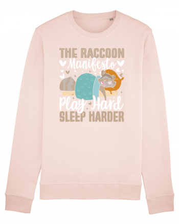 The raccoon manifesto, Play hard, Sleep harder Candy Pink