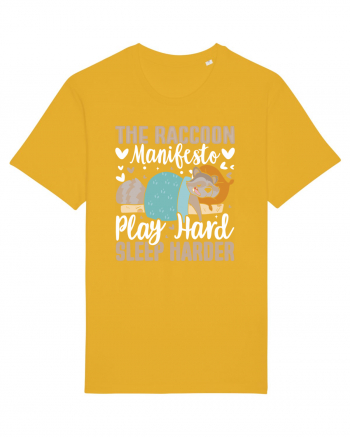 The raccoon manifesto, Play hard, Sleep harder Spectra Yellow