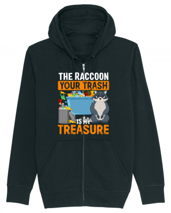 The raccoon your trash is my treasure Black