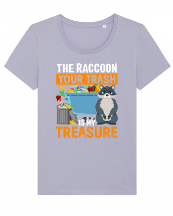 The raccoon your trash is my treasure Lavender