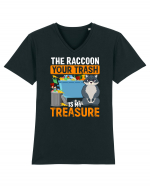 The raccoon your trash is my treasure Tricou mânecă scurtă guler V Bărbat Presenter