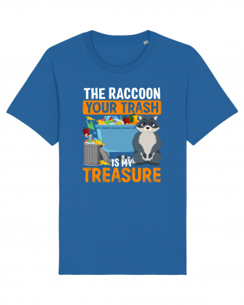 The raccoon your trash is my treasure Royal Blue