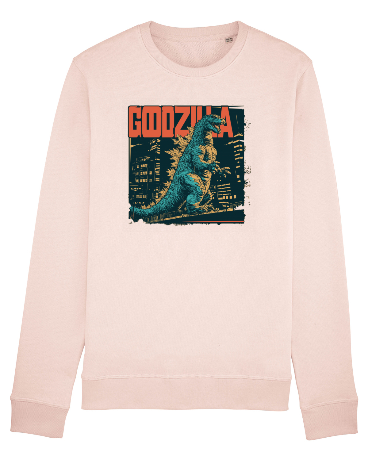 Bluză mânecă lungă Unisex Rise Candy Pink