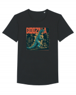 Godzilla Tricou mânecă scurtă guler larg Bărbat Skater