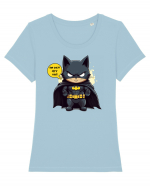 BAD CAT? BATCAT! Tricou mânecă scurtă guler larg fitted Damă Expresser