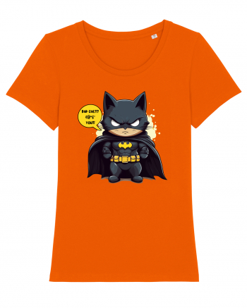 BAD CAT? BATCAT! Bright Orange