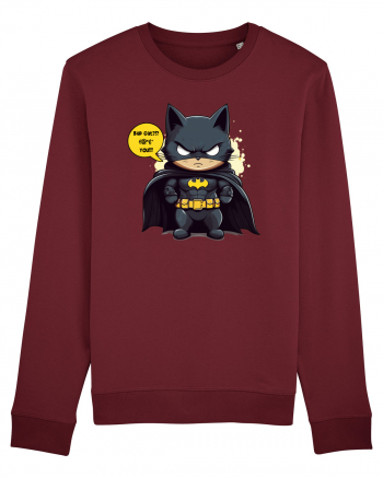 BAD CAT? BATCAT! Burgundy