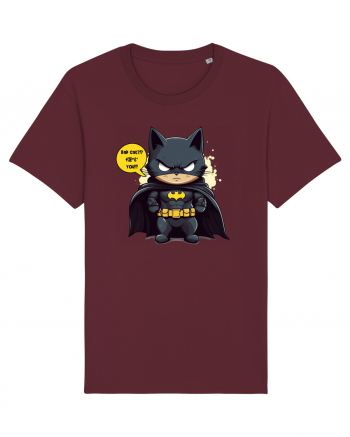 BAD CAT? BATCAT! Burgundy