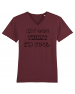 My dog Tricou mânecă scurtă guler V Bărbat Presenter