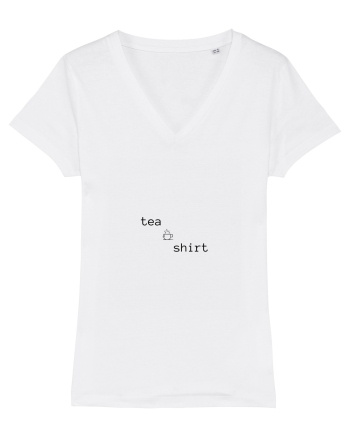 Tea shirt White