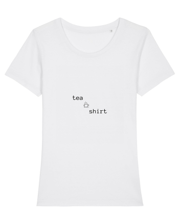 Tea shirt White