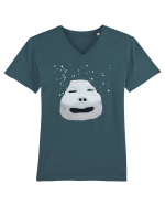 Mașina înghețată  Tricou mânecă scurtă guler V Bărbat Presenter