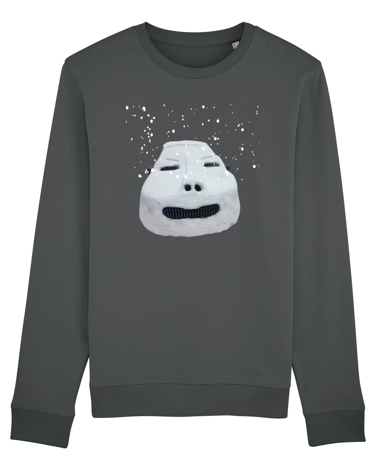 Bluză mânecă lungă Unisex Rise Anthracite