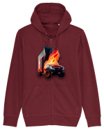 Vehiculul Electric al Viitorului Hanorac cu fermoar Unisex Connector