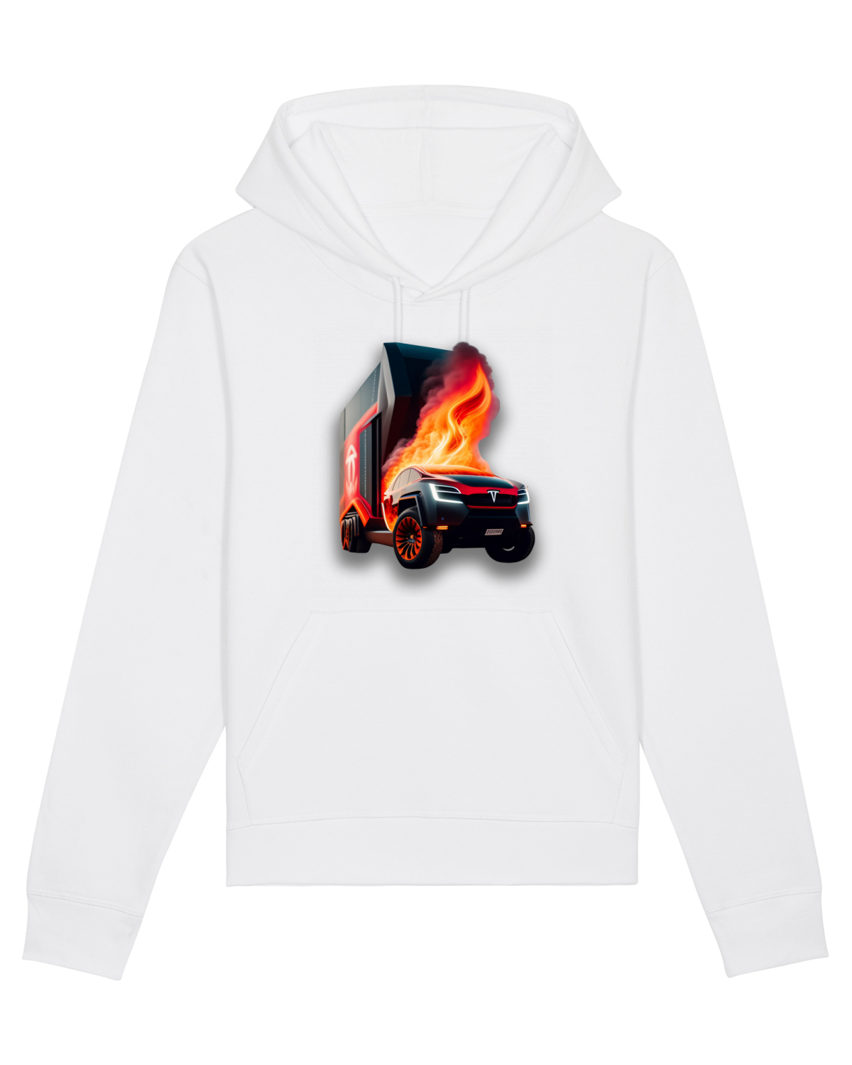 Hanorac Unisex Drummer White