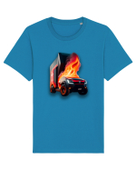 Vehiculul Electric al Viitorului Tricou mânecă scurtă Unisex Rocker