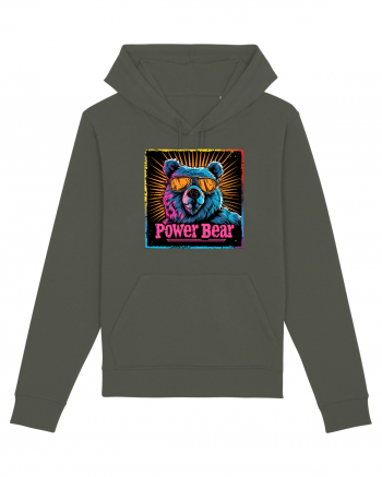 Retro Power Bear Khaki