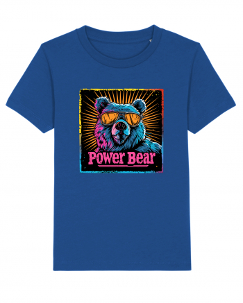 Retro Power Bear Majorelle Blue