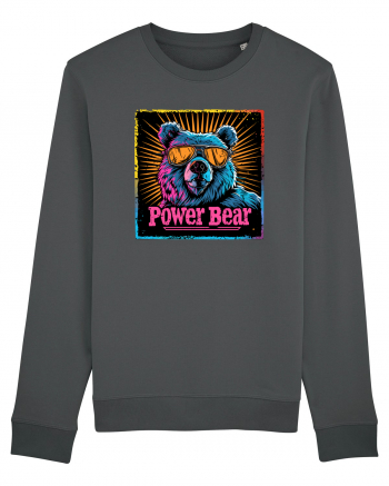 Retro Power Bear Anthracite