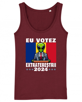 EU VOTEZ EXTRATERESTRII 2024 Burgundy