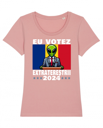 EU VOTEZ EXTRATERESTRII 2024 Canyon Pink