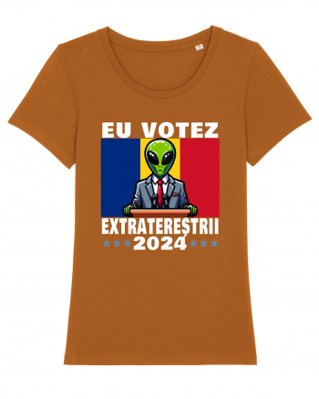 EU VOTEZ EXTRATERESTRII 2024 Roasted Orange