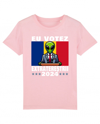 EU VOTEZ EXTRATERESTRII 2024 Cotton Pink