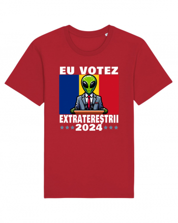 EU VOTEZ EXTRATERESTRII 2024 Red