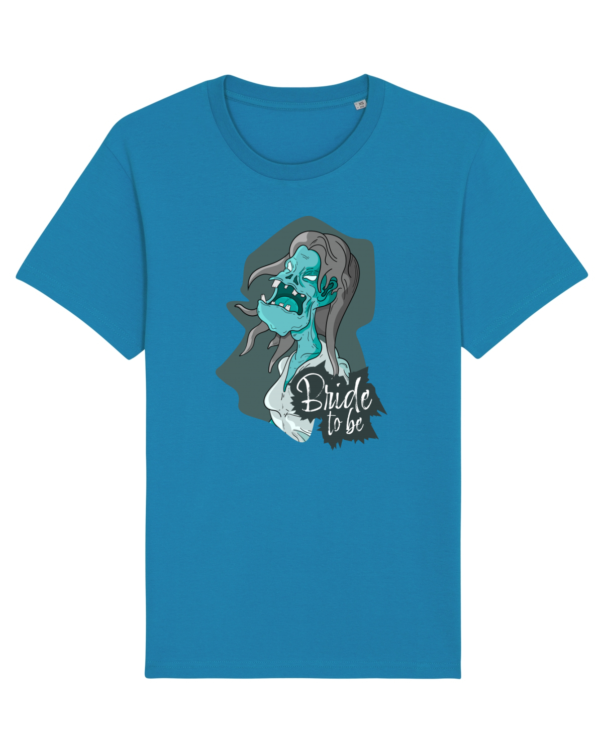 Tricou mânecă scurtă Unisex Rocker Azur